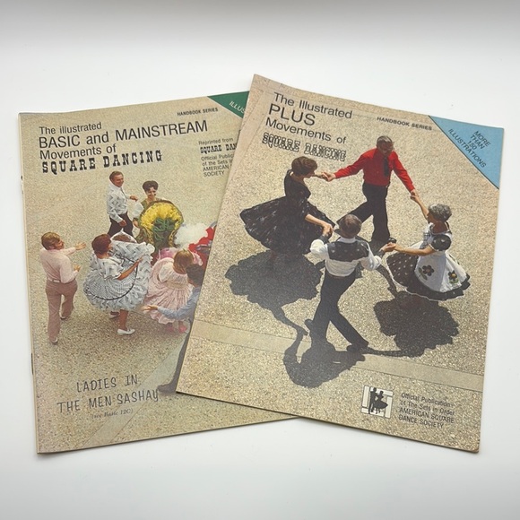 The Illustrated Square Dance Handbooks (Books 1 & 2) – American Square Dance Soc - Picture 1 of 7